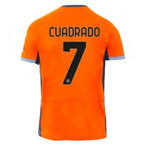 Inter Milan Juan Cuadrado #7 Tredje trøje 2023-24 Kort ærmer